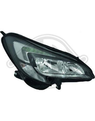 Faro principale 17N° funzioni spia: 5 Opel Corsa E 3/5 PORTE 15-19 (Cod. D-1815083)