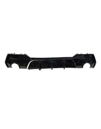 Diffusore Posteriore BMW G22 / G23 Look M Performance Nero lucido (Cod. E-TCBG218)