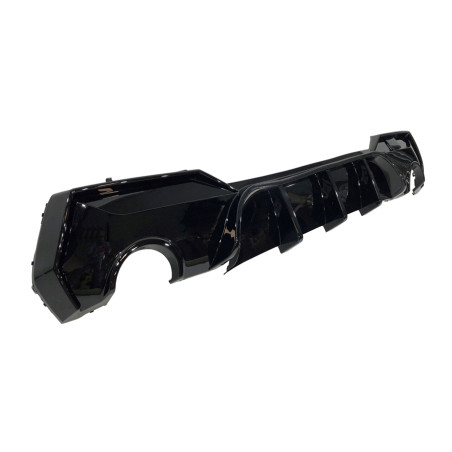 Diffusore Posteriore BMW G22 / G23 Look M Performance Nero lucido (Cod. E-TCBG218)