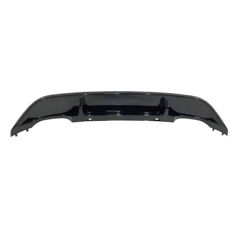 Diffusore Posteriore Volkswagen Golf 7 2013-2016 look R Nero lucido (Cod. E-TCW6219)