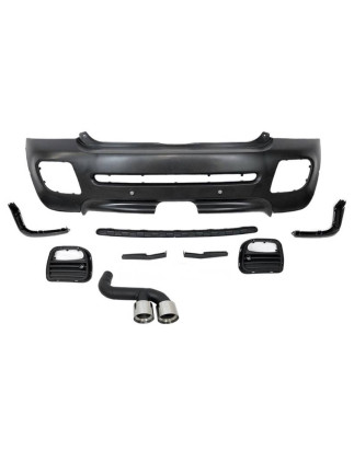 Paraurti Posteriore Mini Cooper S R56 2006-2013 Look JCW Terminali Di Uscita (Cod. E-TCMINI220125)