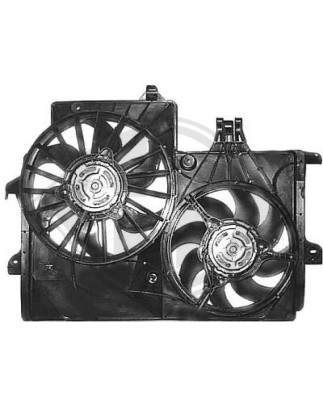 Ventola Raffreddamento motore Opel Meriva 03-06 (Cod. D-1875102)