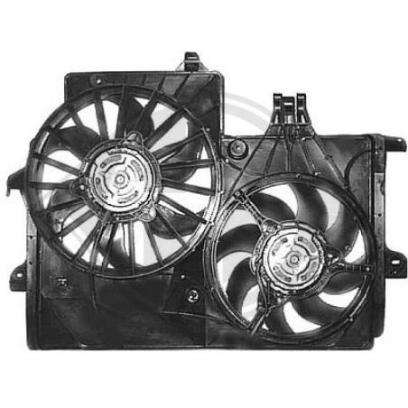 Ventola Raffreddamento motore Opel Meriva 03-06 (Cod. D-1875102)