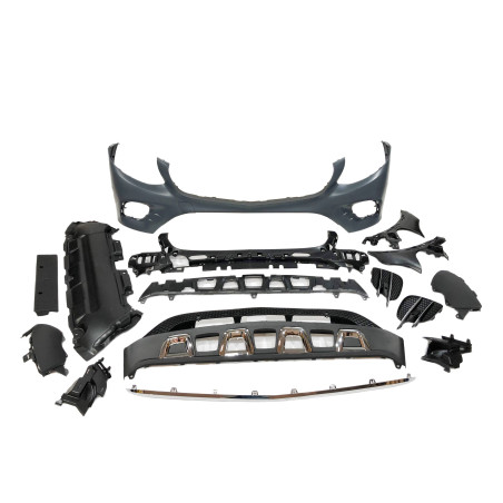 Paraurti Anteriore Mercedes X253 / C253 Coupe 2015-2019 look AMG C43 (Cod. E-TCM0321)