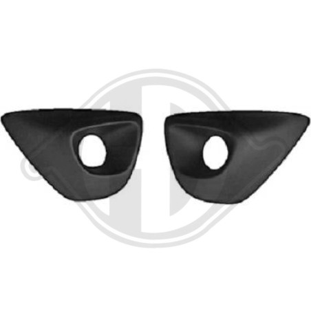 Griglia di ventilazione Paraurti anteriore Dx Opel Vivaro 14-19 (Cod. D-1897047)