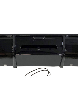 Diffusore Posteriore Volkswagen Golf 7 look TCR Nero lucido (Cod. E-TCW6225)