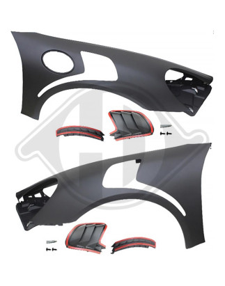 Modanatura decorativa/ protettiva Parafango anteriore sinistro Porsche Boxter 12-17 (Cod. D-2010206)