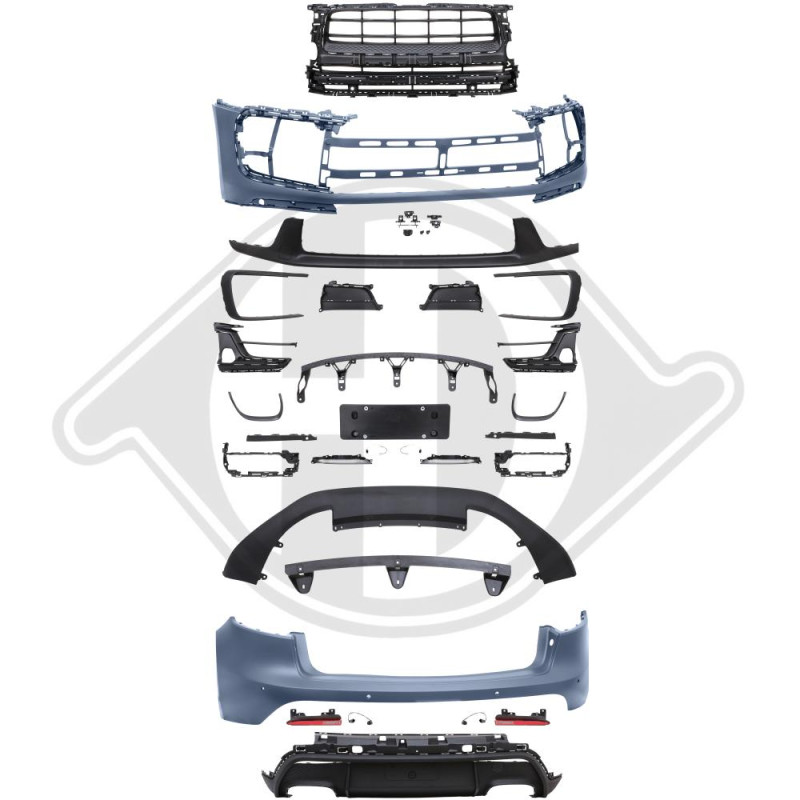 Paraurti anteriore Porsche Macan 18- (Cod. D-2030255)