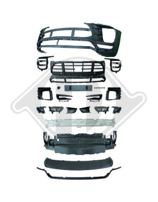 Paraurti anteriore Porsche Macan 14- (Cod. D-2030450)