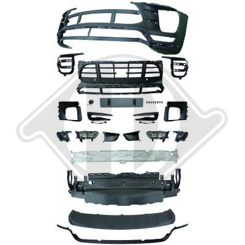 Paraurti anteriore Porsche Macan 14- (Cod. D-2030450)