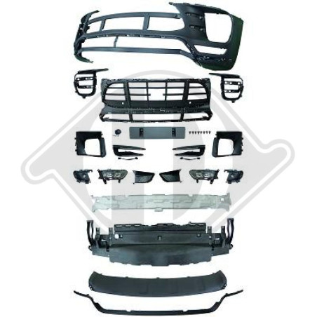 Paraurti anteriore Porsche Macan 14- (Cod. D-2030450)