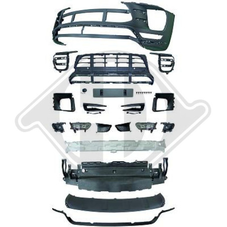 Paraurti anteriore Porsche Macan 14- (Cod. D-2030451)