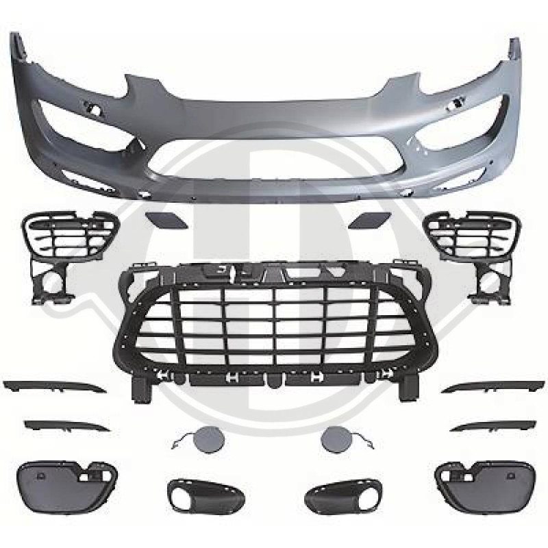 Paraurti anteriore Porsche Cayenne 10-17 (Cod. D-2040150)