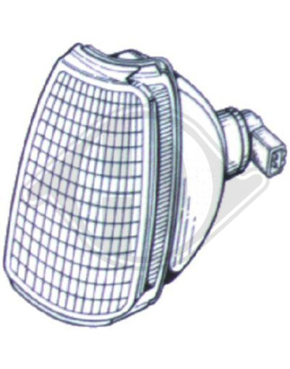 Indicatore direzione anteriore destro Volkswagen Polo 90-94 (Cod. D-2202072)