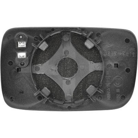 Vetro specchio Specchio esterno Volkswagen Polo Caddy/Var./Clas 95-04 (Cod. D-2203429)