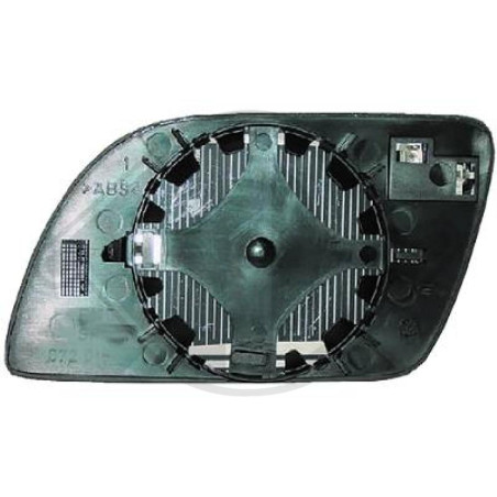 Vetro specchio Specchio esterno Volkswagen Polo 01-05 (Cod. D-2205026)