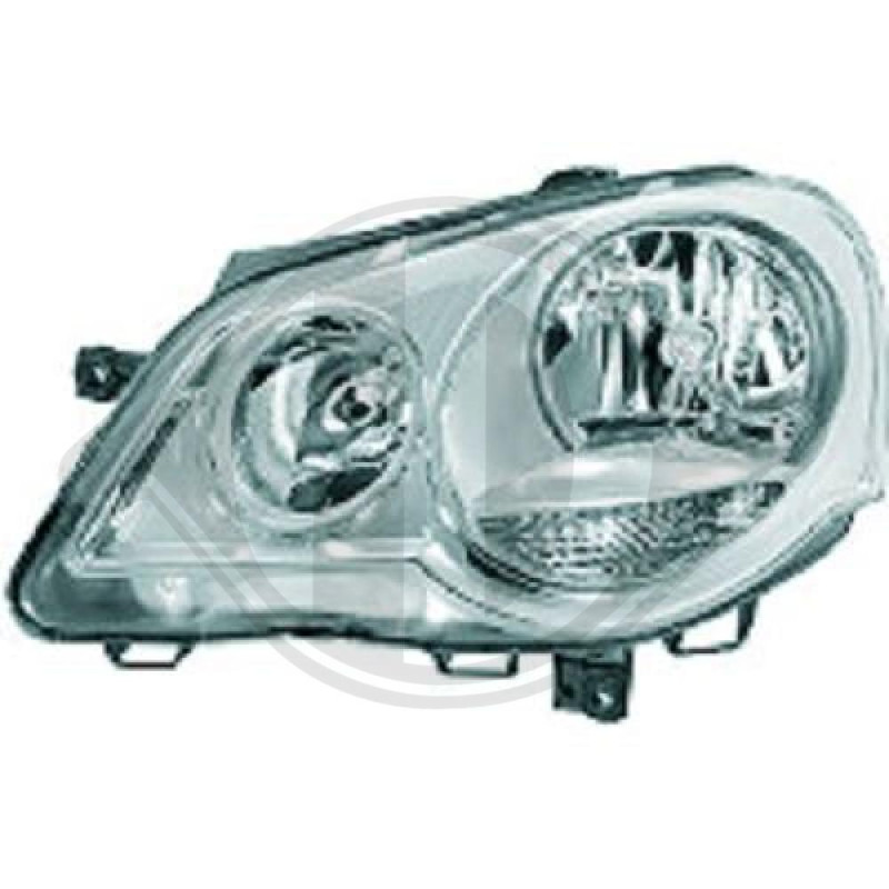 Faro principale 17N° funzioni spia: 4 Volkswagen Cross Polo 05-09 (Cod. D-2205181)