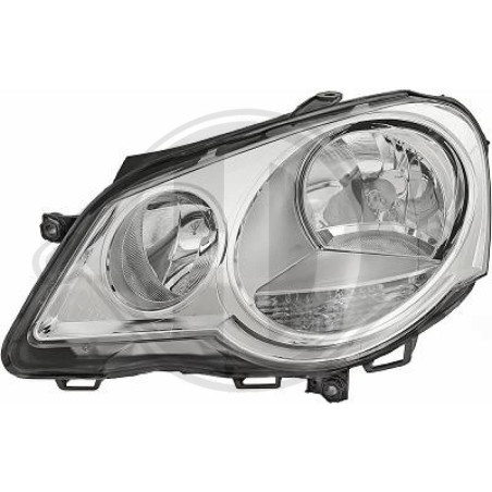 Faro anteriore sinistro Volkswagen Cross Polo 05-09 (Cod. D-2205185)