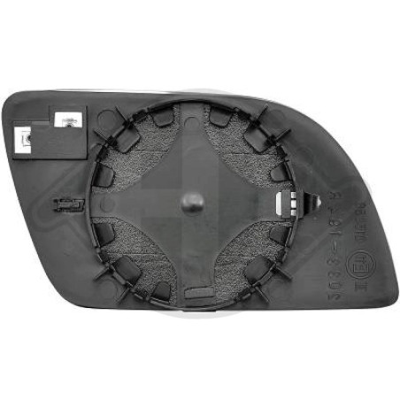 Vetro specchio Specchio esterno Volkswagen Polo 01-05 (Cod. D-2205227)