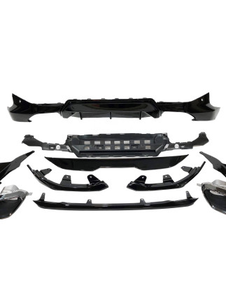 Kit Estetico BMW G42 Coupe Look M Performance Nero lucido (Cod. E-TCB4194)