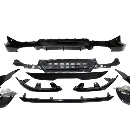 Kit Estetico BMW G42 Coupe Look M Performance Nero lucido (Cod. E-TCB4194)