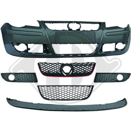 Paraurti anteriore Volkswagen Polo 05-09 (Cod. D-2205850)