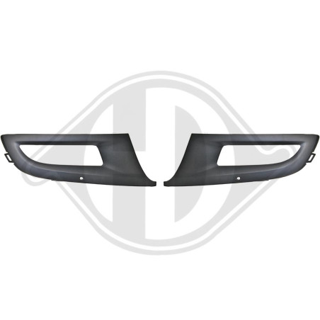 Griglia di ventilazione Paraurti anteriore Volkswagen Polo 3/5 PORTE 09-14 (Cod. D-2206048)