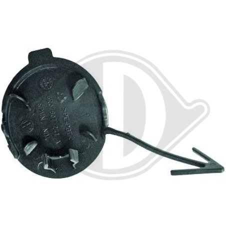 Coperchio gancio traino anteriore Volkswagen Polo 3/5 PORTE 09-14 (Cod. D-2206063)