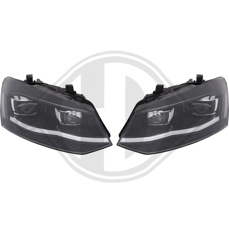 SET FARI ANTERIORI Volkswagen Polo 3/5 PORTE 09-14 (Cod. D-2206581)