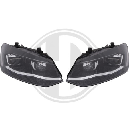 SET FARI ANTERIORI Volkswagen Polo 3/5 PORTE 09-14 (Cod. D-2206581)