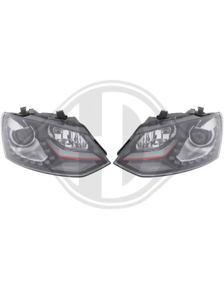SET FARI ANTERIORI Volkswagen Polo 3/5 PORTE 09-14 (Cod. D-2206584)