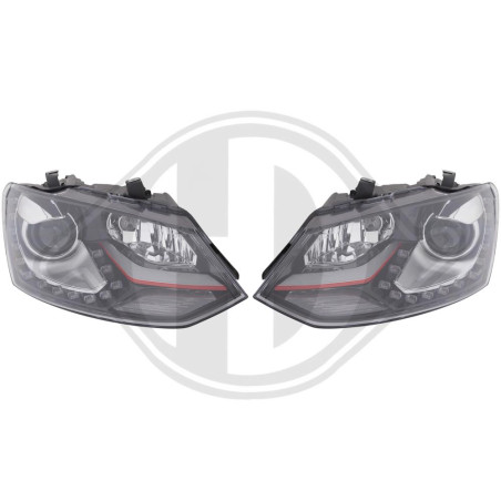 SET FARI ANTERIORI Volkswagen Polo 3/5 PORTE 09-14 (Cod. D-2206584)