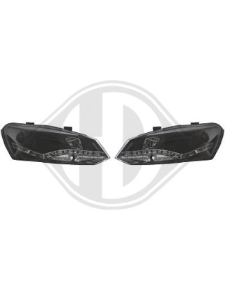 SET FARI ANTERIORI Volkswagen Polo 3/5 PORTE 09-14 (Cod. D-2206685)