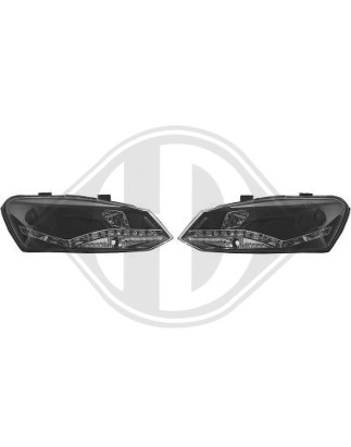 SET FARI ANTERIORI Volkswagen Polo 3/5 PORTE 09-14 (Cod. D-2206686)