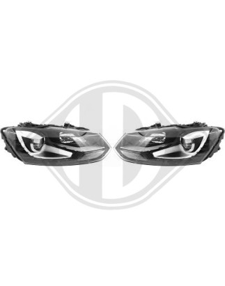 SET FARI ANTERIORI Volkswagen Polo 3/5 PORTE 09-14 (Cod. D-2206788)