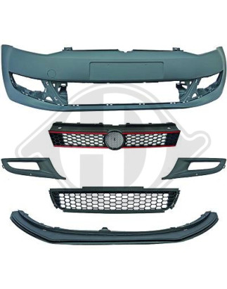 Paraurti anteriore Volkswagen Polo 3/5 PORTE 09-14 (Cod. D-2206850)