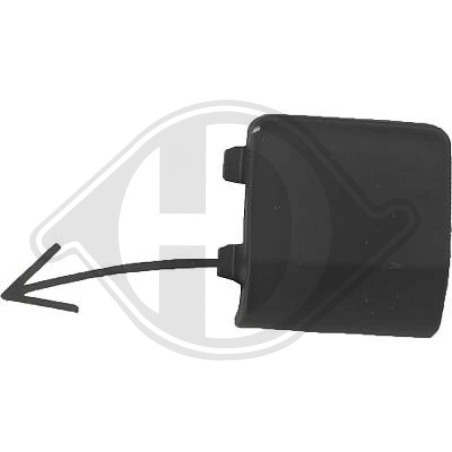 Coperchio gancio traino anteriore Volkswagen Polo 3/5 PORTE 14-17 (Cod. D-2207064)