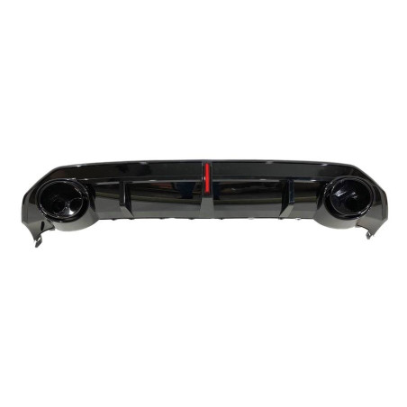 Diffusore Posteriore Audi A3 Sedan 2021+ SLine Look RS3 ABS (Cod. E-TCA0276)