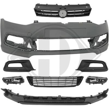 Paraurti anteriore Volkswagen Polo 3/5 PORTE 09-14 (Cod. D-2207350)