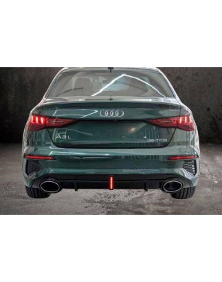 Diffusore Posteriore Audi A3 Sedan 2021+ SLine Look RS3 ABS (Cod. E-TCA0276)