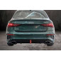 Diffusore Posteriore Audi A3 Sedan 2021+ SLine Look RS3 ABS (Cod. E-TCA0276)