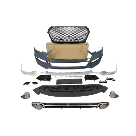 Kit Estetico Audi A4 B9 2016-2019 Look RS4 (Cod. E-TCA02290194)
