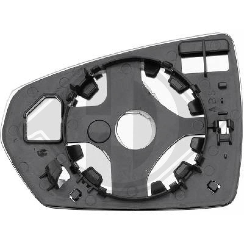 Vetro specchio Specchio esterno Volkswagen Polo 3/5 PORTE 17-21 (Cod. D-2209328)
