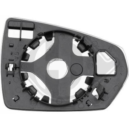 Vetro specchio Specchio esterno Volkswagen Polo 3/5 PORTE 17-21 (Cod. D-2209329)