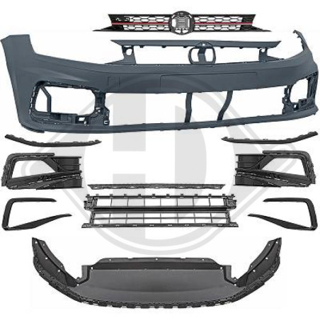 Paraurti anteriore Volkswagen Polo 3/5 PORTE 9.17-21 (Cod. D-2209350)