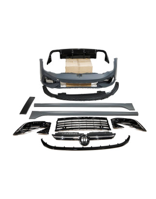 Kit estetico Volkswagen Golf 8  3/5 Porte Look R20 2 Scarico (Cod. E-TCW7063)