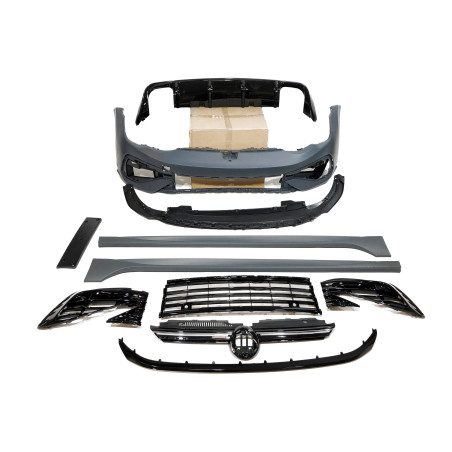 Kit estetico Volkswagen Golf 8  3/5 Porte Look R20 2 Scarico (Cod. E-TCW7063)