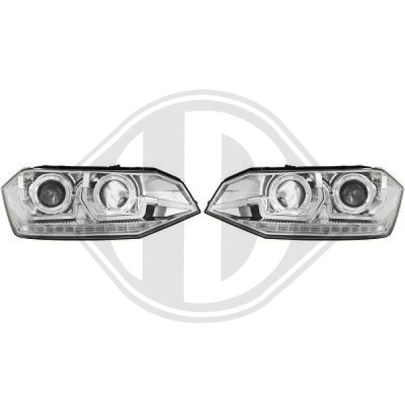 SET FARI ANTERIORI Volkswagen Polo 3/5 PORTE 9.17-21 (Cod. D-2209385)