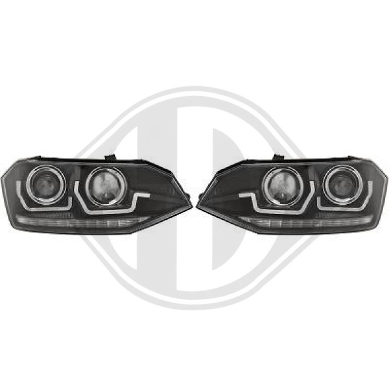 SET FARI ANTERIORI Volkswagen Polo 3/5 PORTE 9.17-21 (Cod. D-2209386)