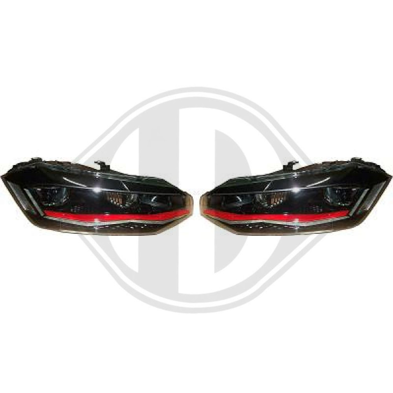 SET FARI ANTERIORI Volkswagen Polo 3/5 PORTE 9.17-21 (Cod. D-2209485)